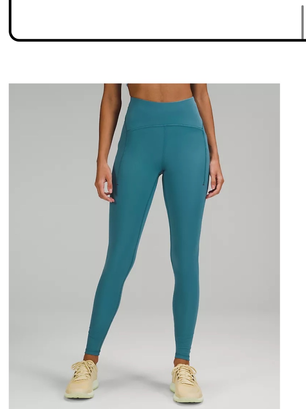 Lululemon Power-Thru High Rise Tight- size 8 and 28” inseam